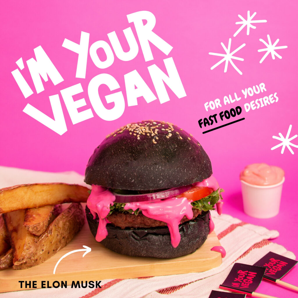 The Elon Musk Vegan Burger